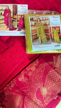 Munarq by Nisha Designer Lawn 3PC Suit – Embroidered Pakistani Dress